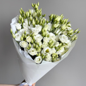 White Lisianthus Being Delivered in Dubai by Goshen Flower