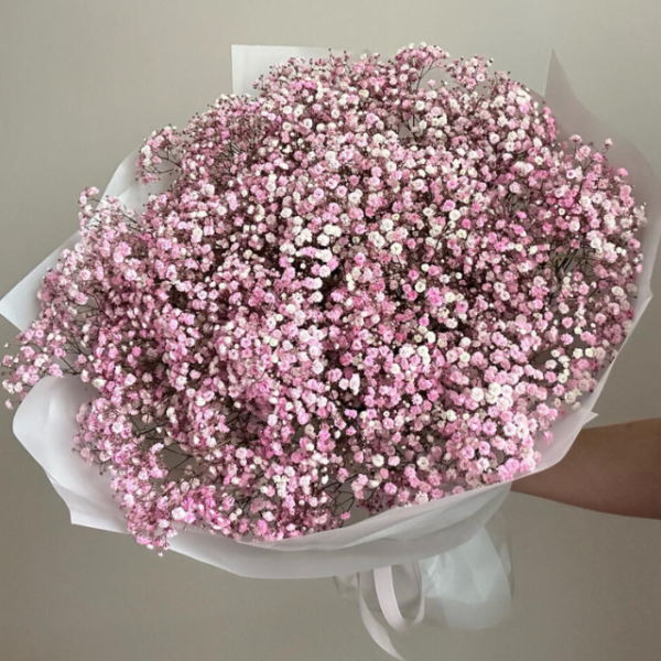 Pink Baby's Breath Bouquet